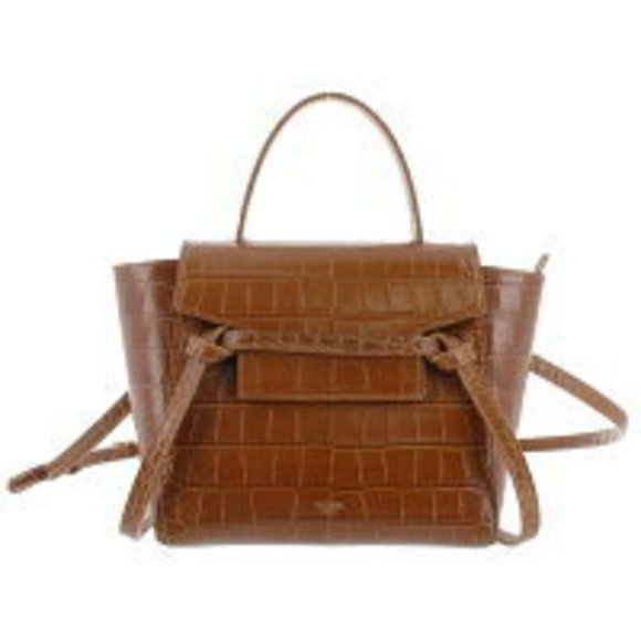 Celine Belt Bag Brown Crocodile ing - Picture 1 of 6